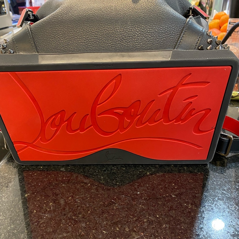 Christian louboutin explorafunk calf’s skin large backpack